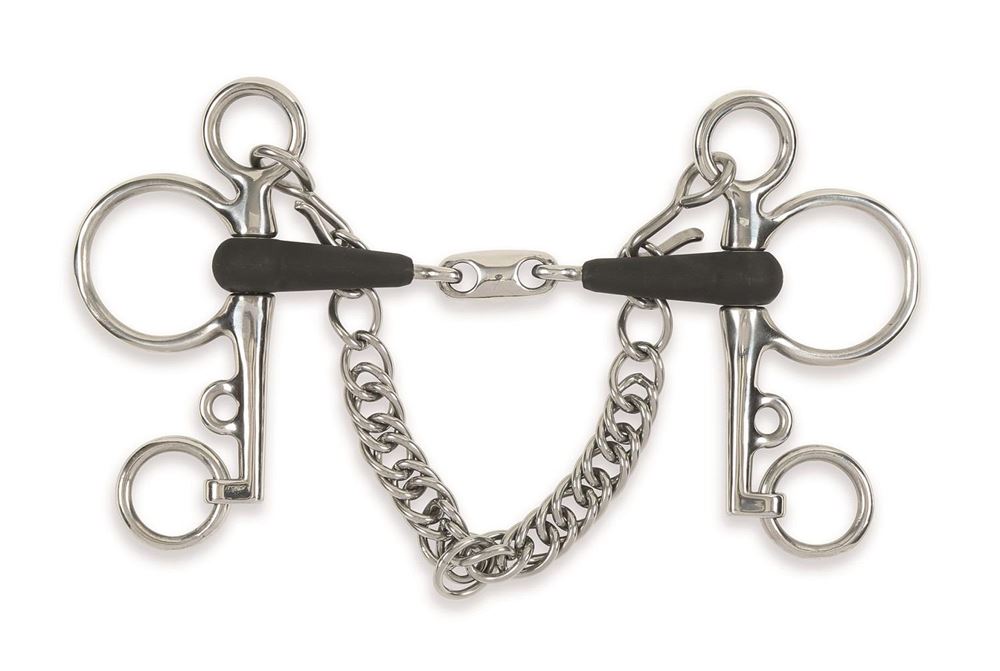 Shires EquiKind+ Pelham Peanut link Bit