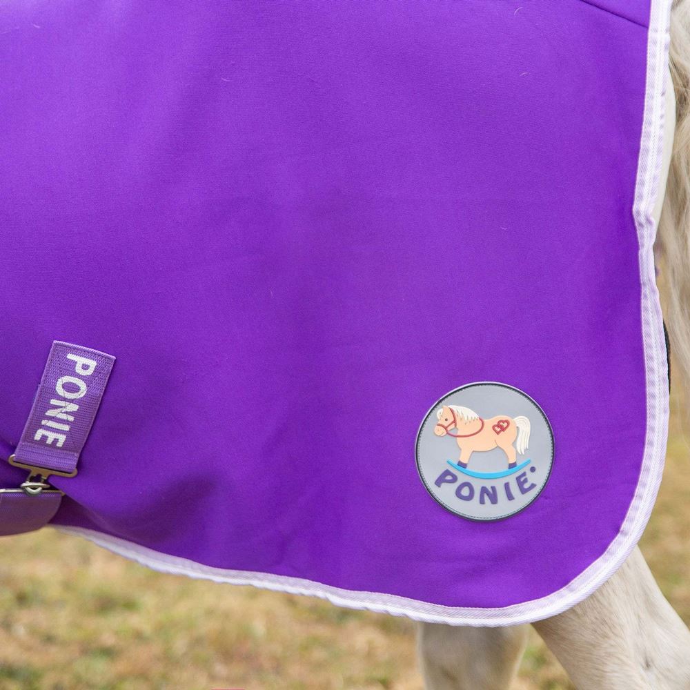 Gallop Ponie Purple Jersey Cooler Rug