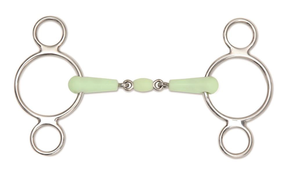 Shires EquiKind Peanut Two Ring Gag