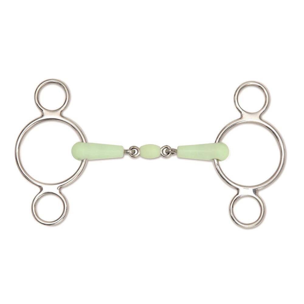 Shires EquiKind Peanut Two Ring Gag
