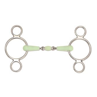 Shires EquiKind Peanut Two Ring Gag