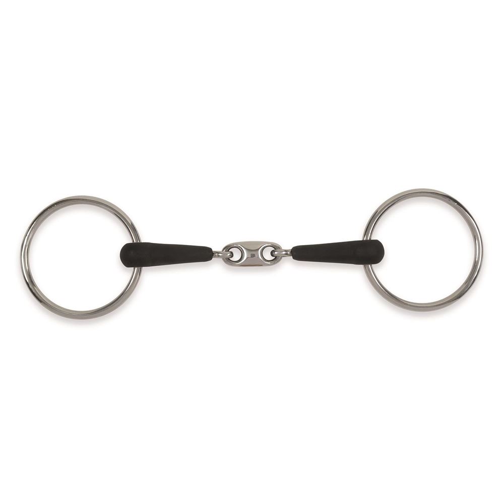 Shires EquiKind+ Loose Ring Peanut link Bit