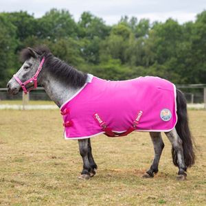 Gallop Ponie Pink Jersey Cooler Rug