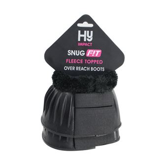 Hy Equestrian SnugFit Fleece Topped Overreach Boots