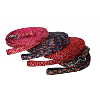 Rhinegold Padded Diamond Lunge Rein