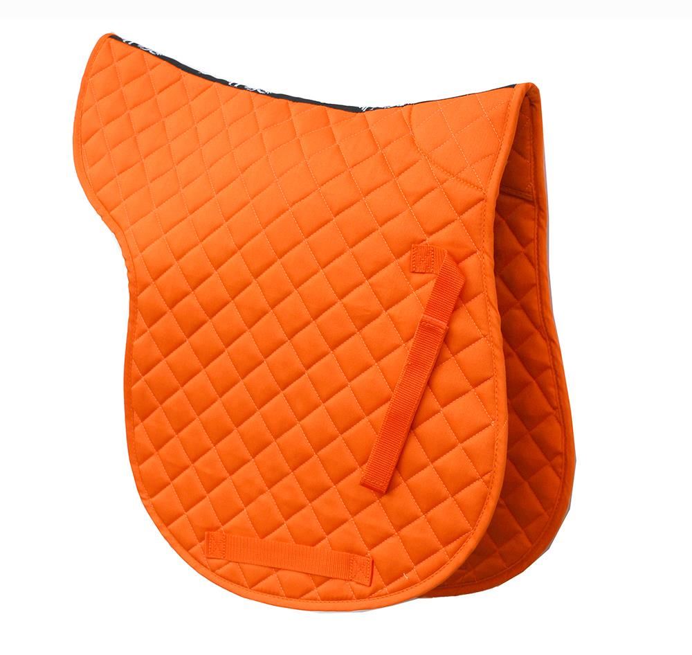 Rhinegold Cotton Quilted GP Numnah (Tangerine)