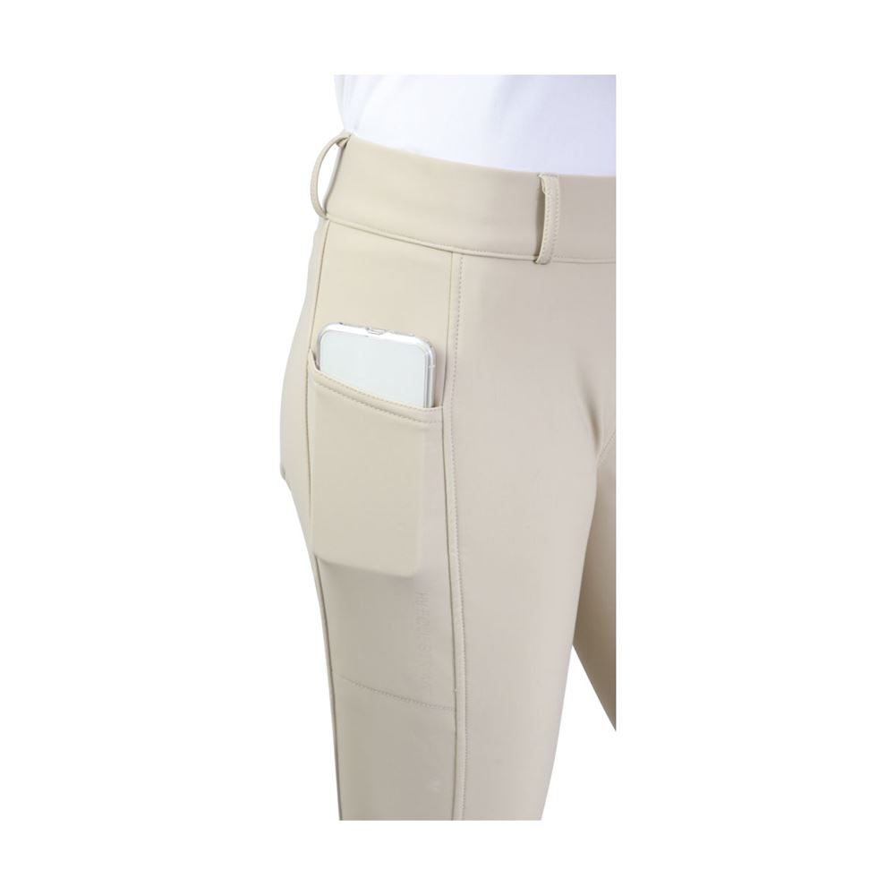 Hy Equestrian Glacial Softshell Riding Tights (Beige)