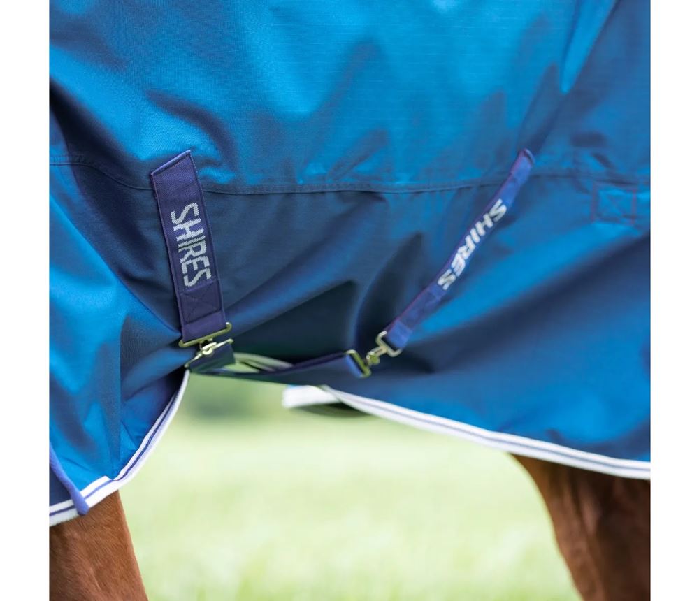 Shires Highlander Original 200 Turnout Rug & Neck Set (Blue)