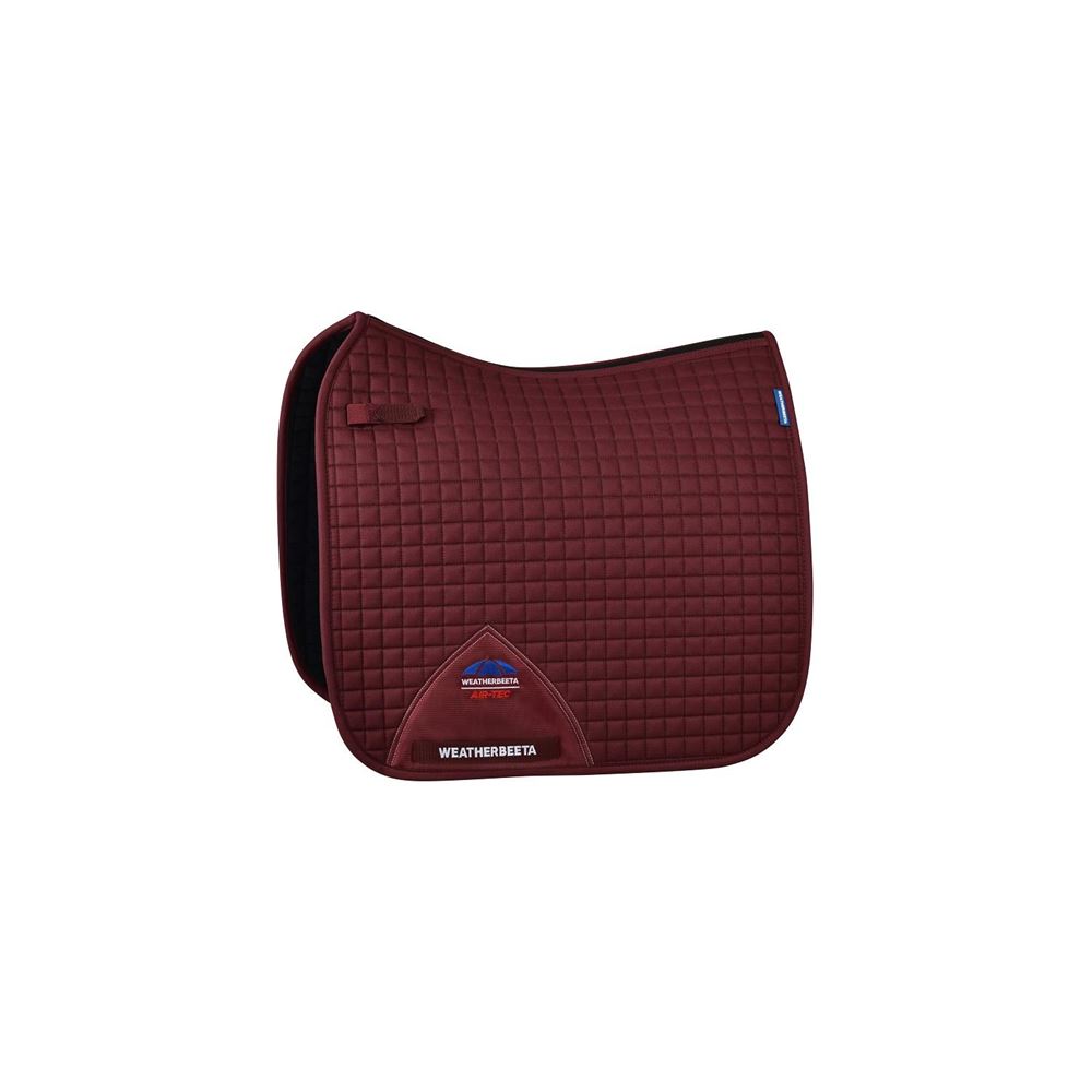 Weatherbeeta Prime Air-Tec Dressage Saddle Pad (Burgundy)