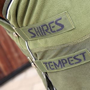 Shires Tempest Original Fleece/Mesh Cooler (Khaki)
