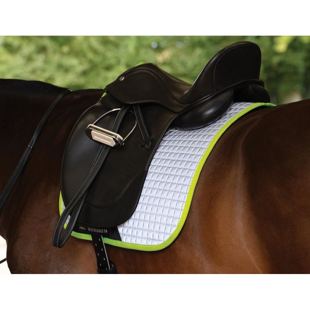 WeatherBeeta Reflective Prime Dressage Saddle Pad