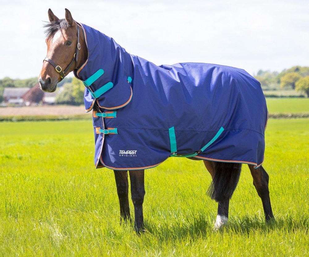 Shires Tempest Original 100 Combo Turnout Rug (Navy)
