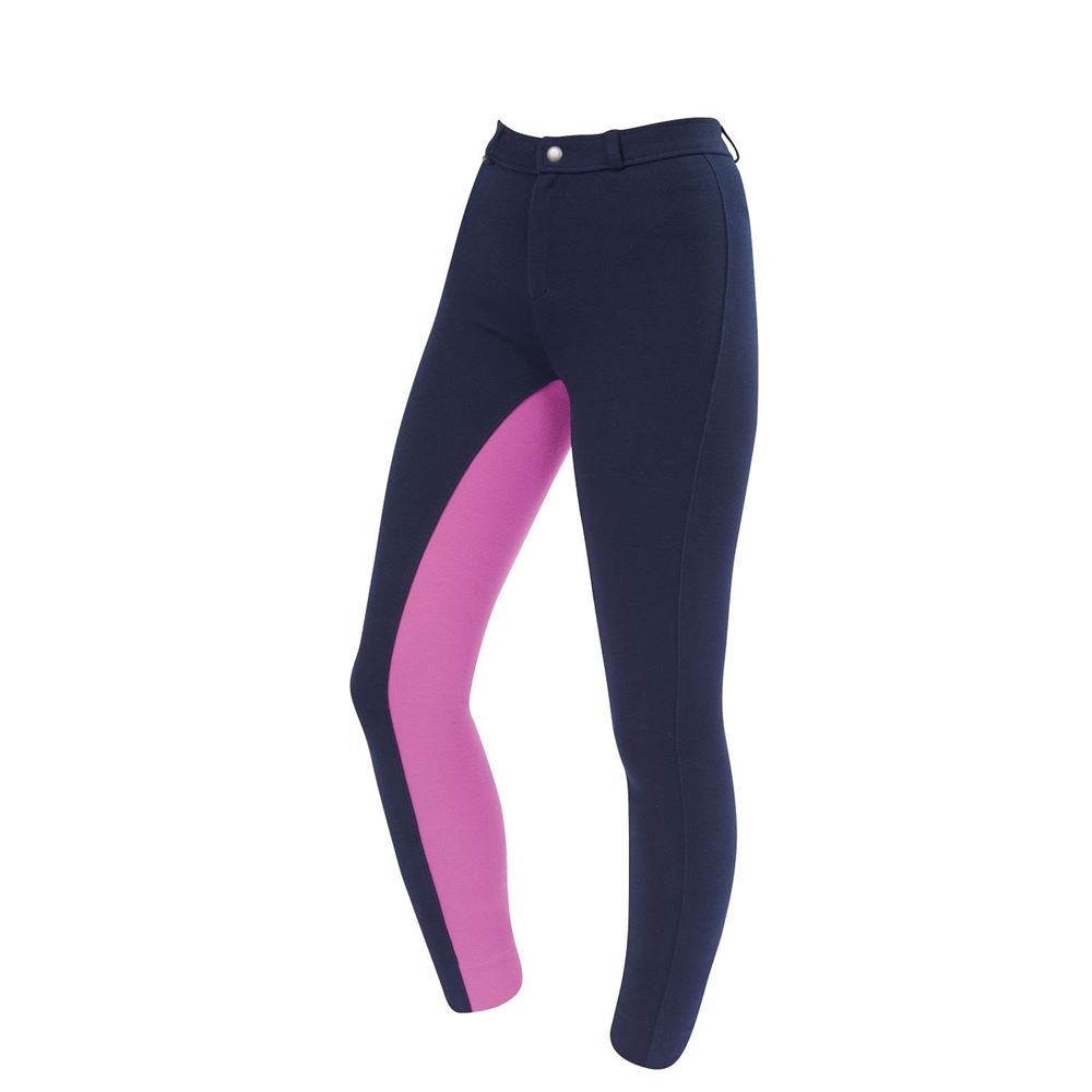 Saxon Warm Up Cotton Euro Seat Ladies Jodhpurs