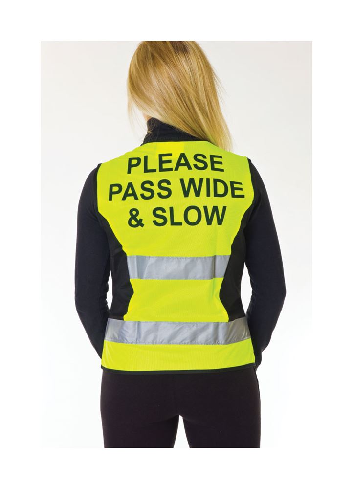 HyVIZ Waistcoat - Please Pass Wide & Slow