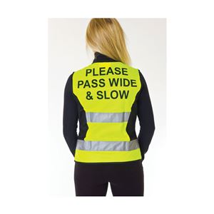 HyVIZ Waistcoat - Please Pass Wide & Slow