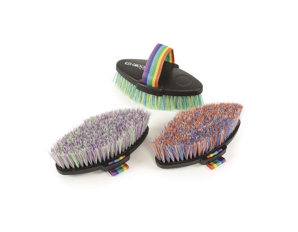 Shires Ezi-Groom Shape Up Body Brush - small 
