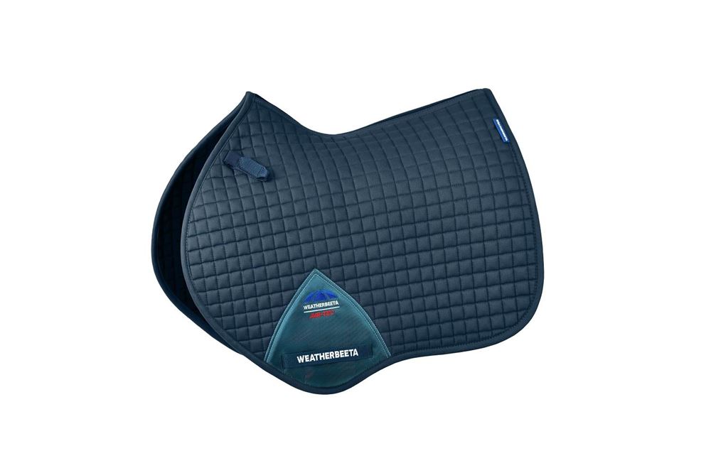 Weatherbeeta Prime Air-Tec Jump Shaped Saddle Pad (Midnight Teal)