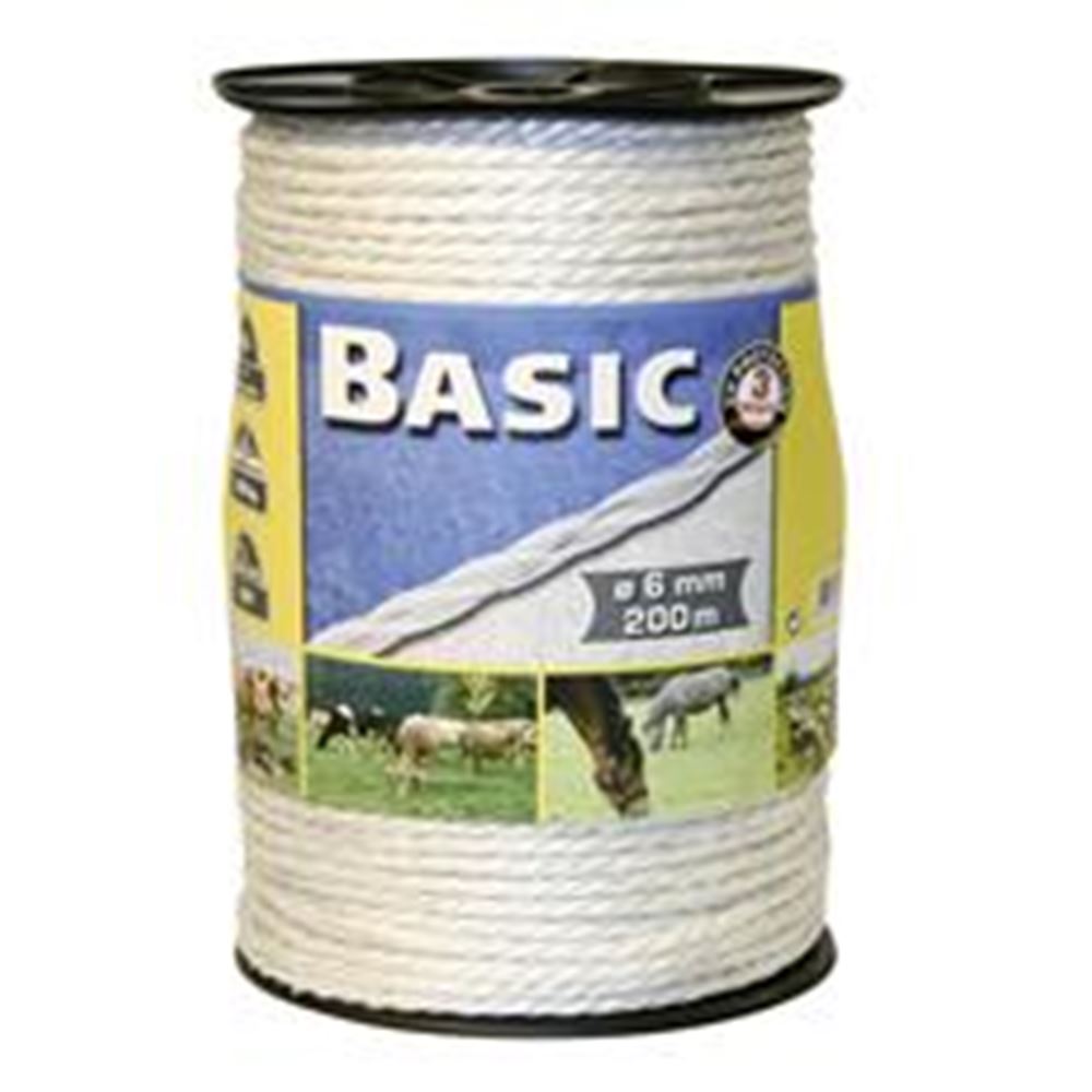 Basic Fencing Rope C/w S/steel Wires