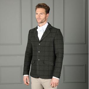 Shires Aubrion Saratoga Jacket - Gents (Dark Green Check)