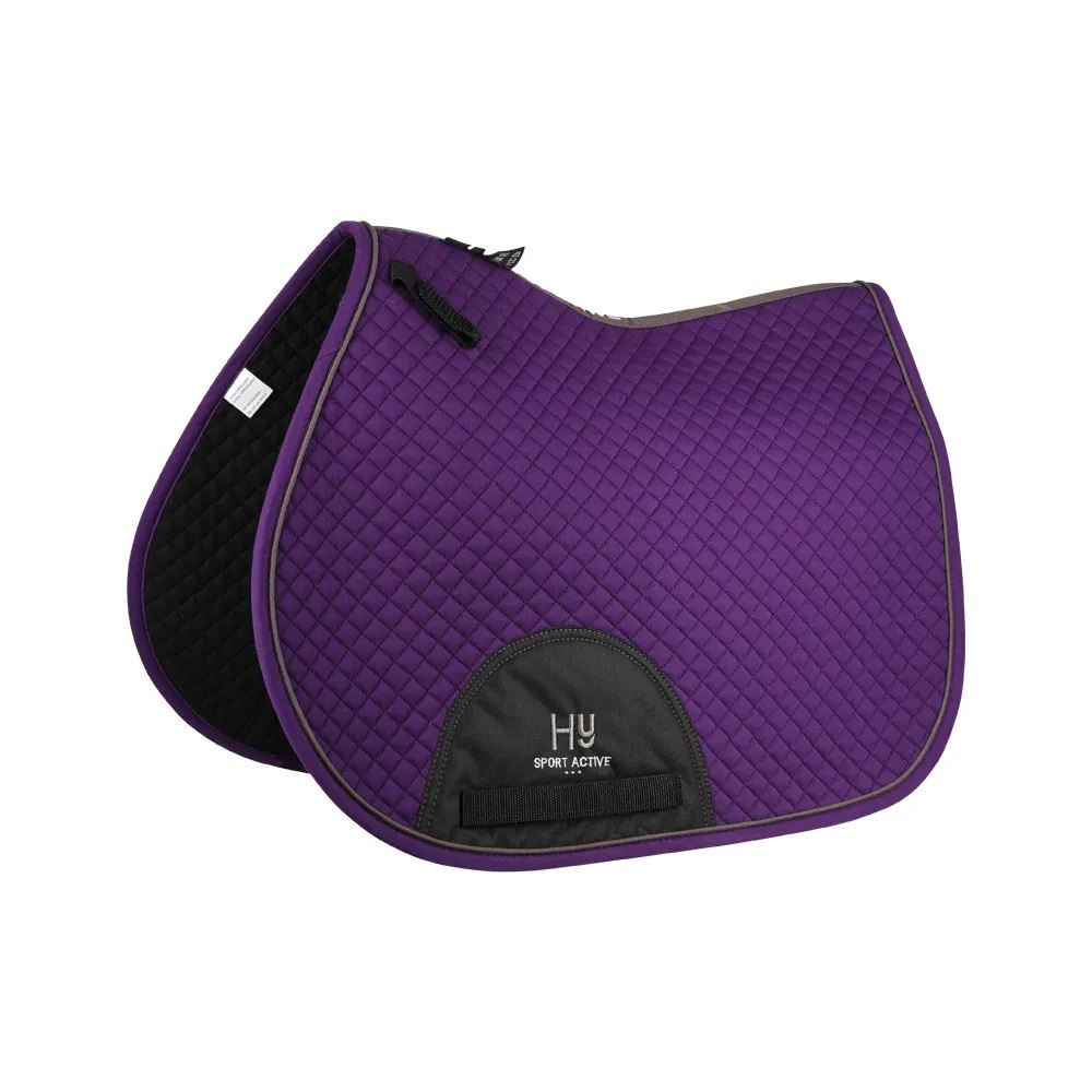 Hy Sport Active GP Saddle Pad (Royal Violet)
