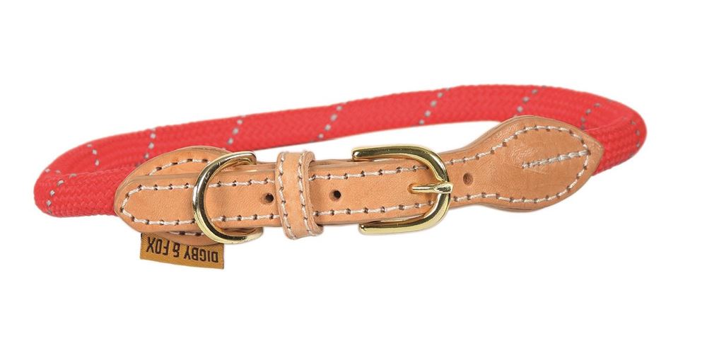 Shires Digby & Fox Reflective Dog Collar