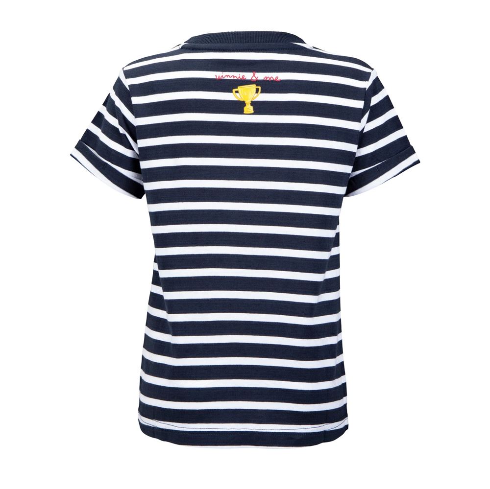 Shires Winnie & Me T-Shirt (Navy Stripe)