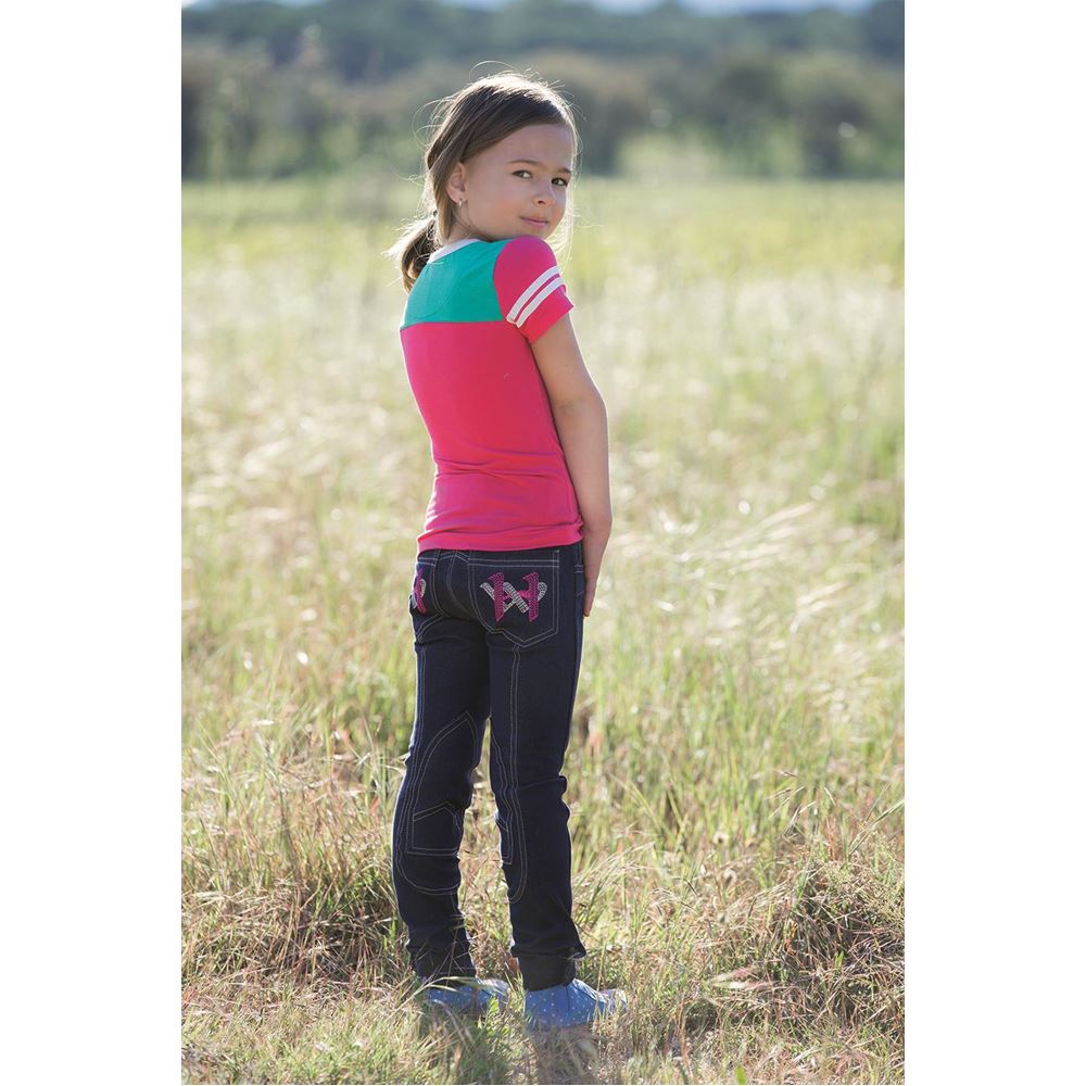 Horseware Kids Knitted Denim Breech