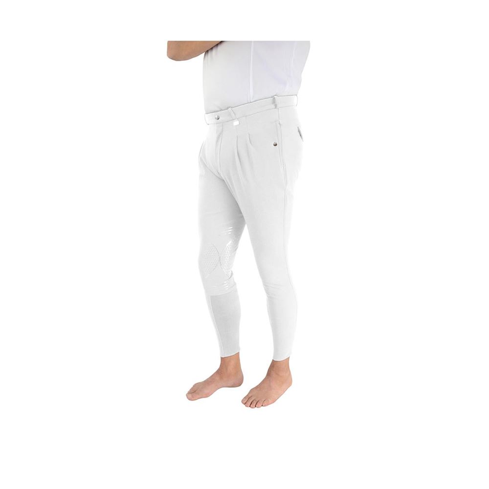 Hy Equestrian Harrogate Men's Breeches (White)
