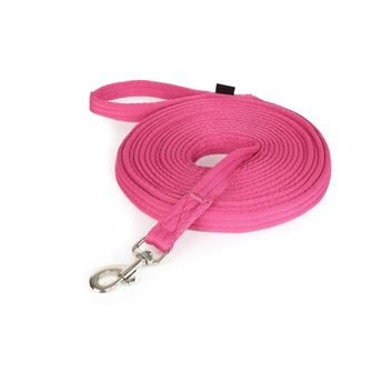 Shires Wessex Cushion Web Lunge Line (Raspberry)