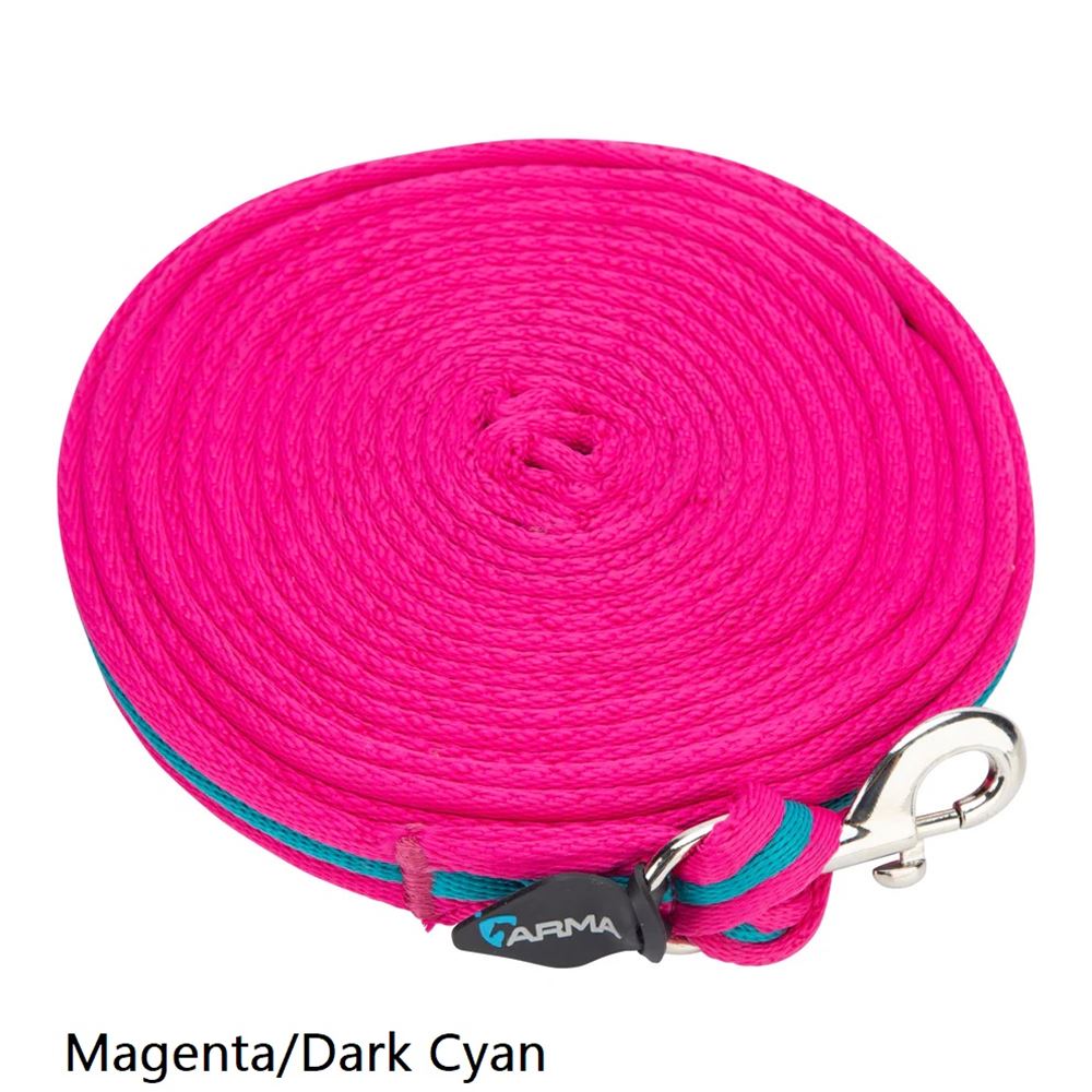 Shires Wessex Two Tone Cushion Web Lunge Line