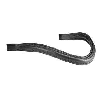 Shires Velociti Rapida Padded Curved Browband (Black)