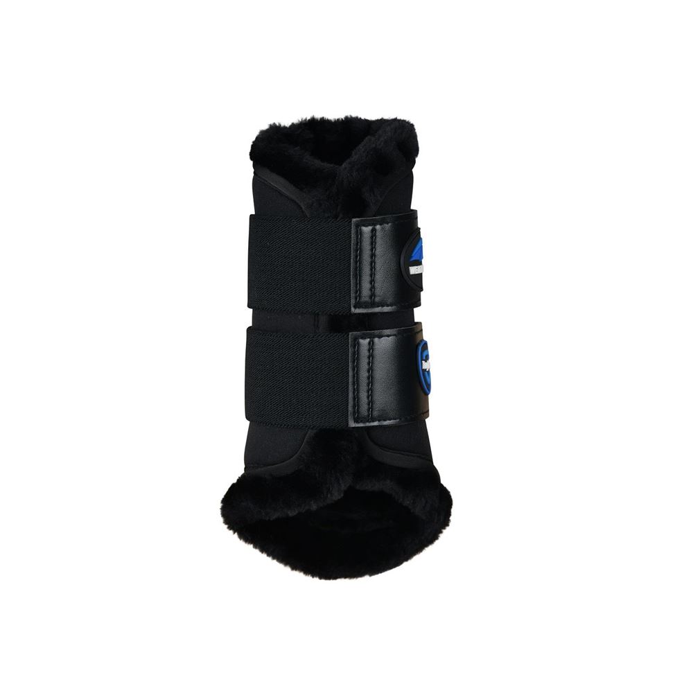 Weatherbeeta Tough-Tec Comfy Fleece Brushing Boots (Black)