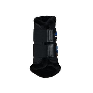 Weatherbeeta Tough-Tec Comfy Fleece Brushing Boots (Black)