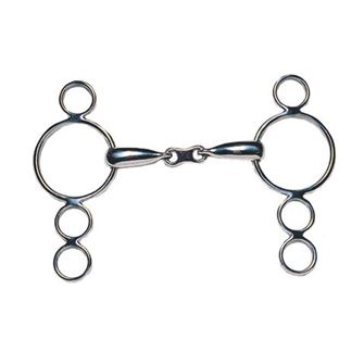 JP Korsteel French Link Dutch Gag 3 Ring