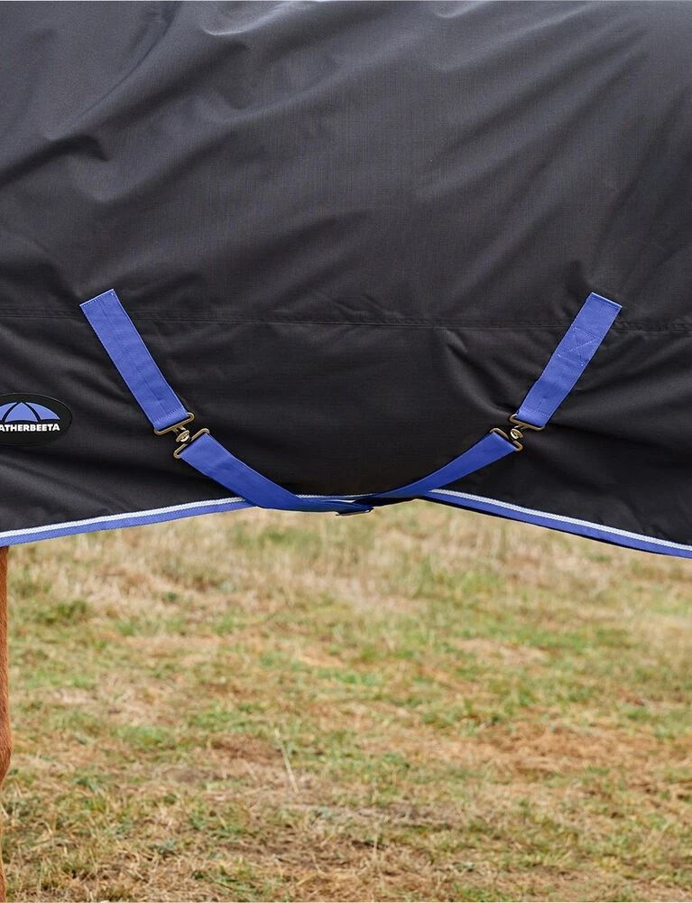 Weatherbeeta Comfitec Tyro Turnout Standard - 220g (Black/Cobalt)