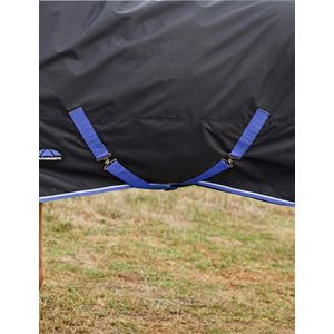 Weatherbeeta Comfitec Tyro Turnout Standard - 220g (Black/Cobalt)