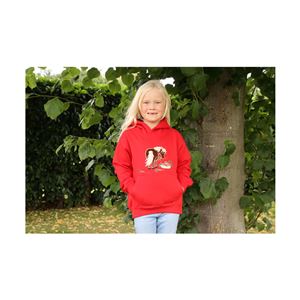 British Country Collection Carrot Pony Hoodie - Child (Red)