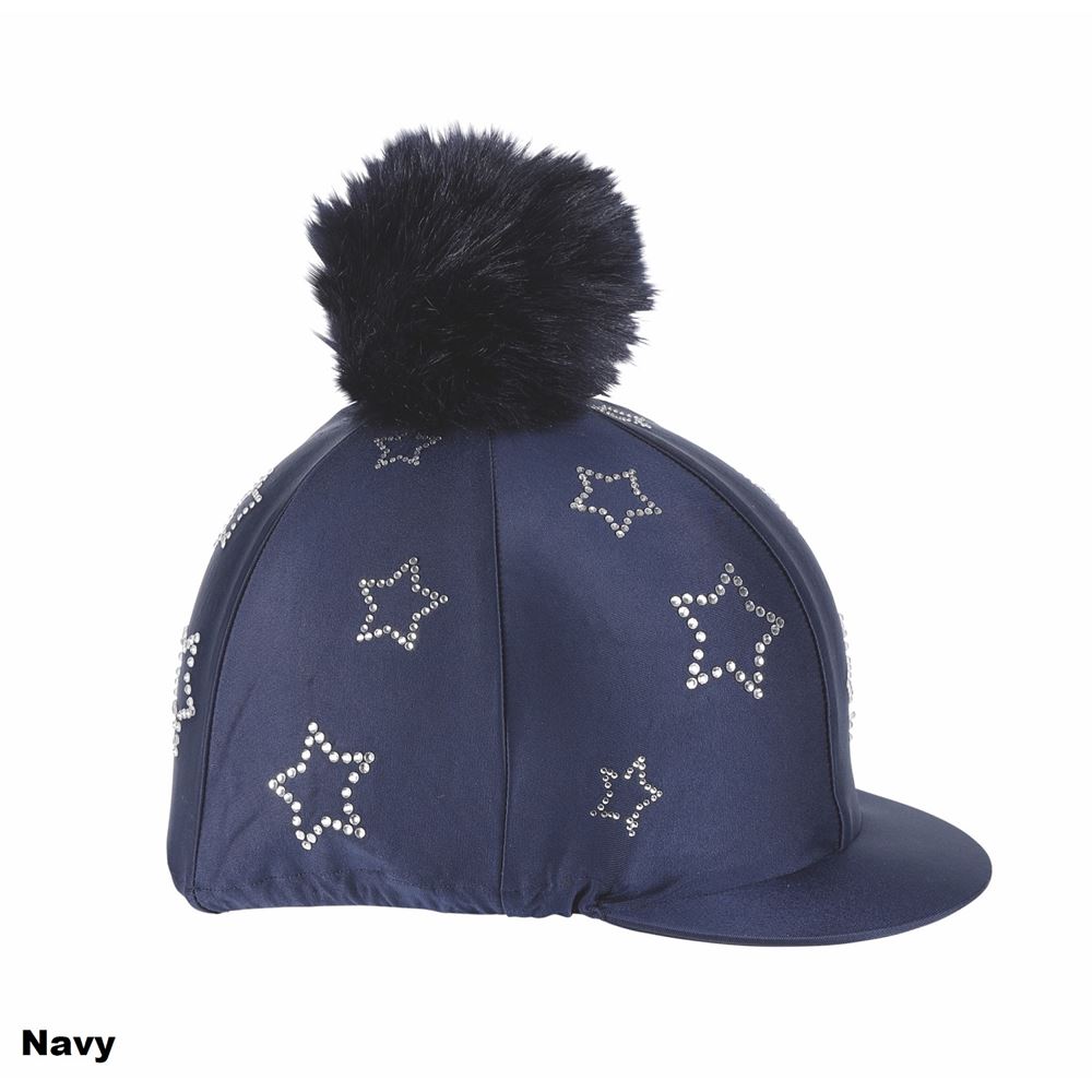Shires Diamonte Star Hat Cover