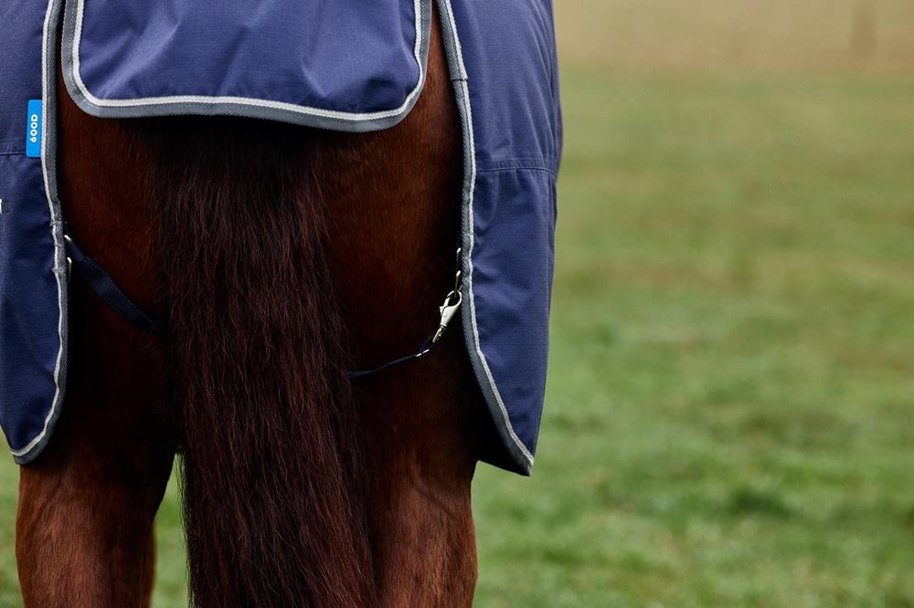 Weatherbeeta Comfitec Tyro Turnout Standard - 50g (Navy/Charcoal)