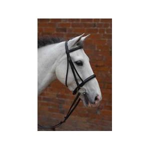 Hy Padded Cavesson Bridle with Rubber Grip Reins
