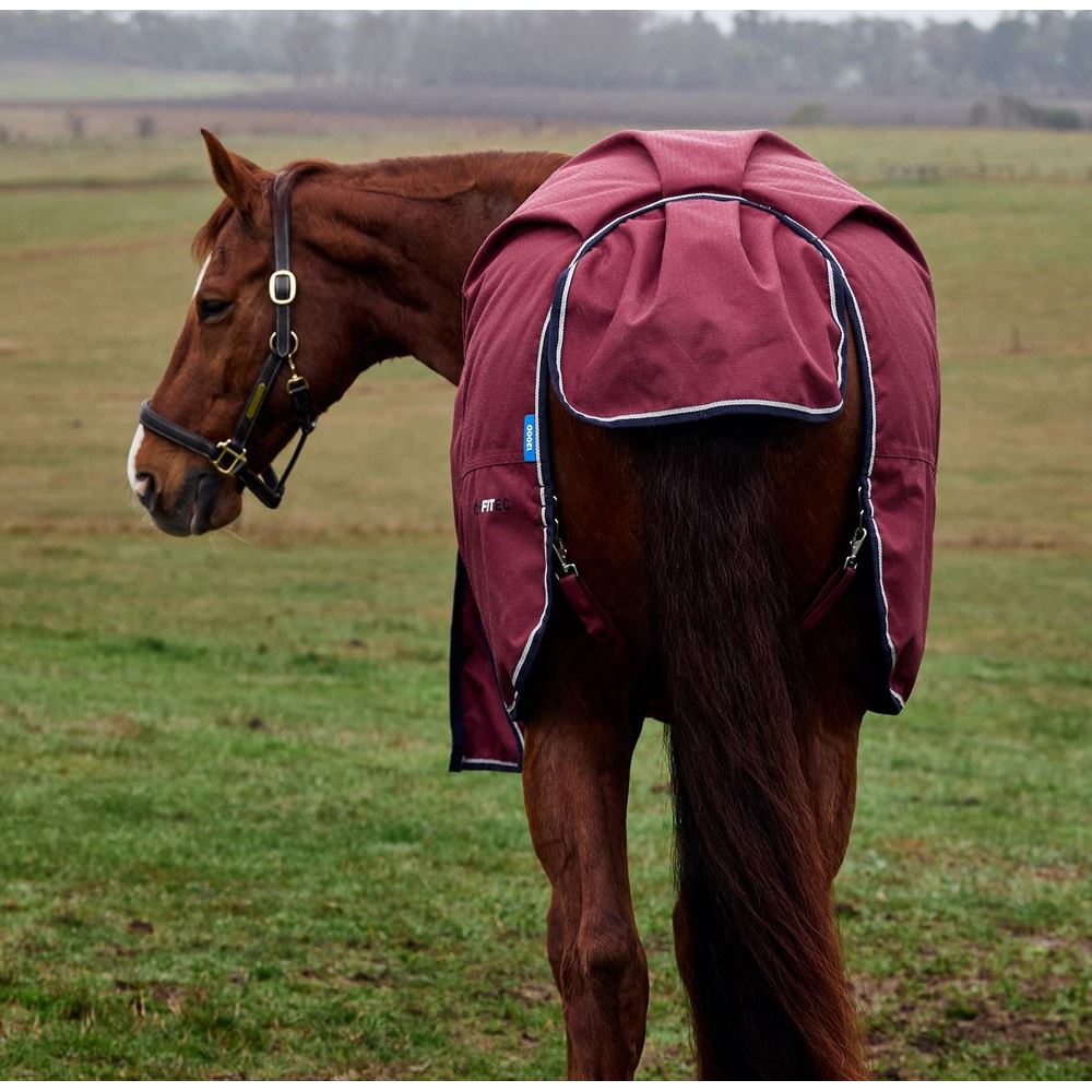 Weatherbeeta Comfitec Prelim Turnout Combo - 0g (Burgundy/Navy)