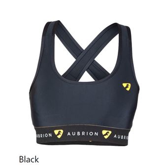 Shires Aubrion Dagenham Sports Bra (Black)