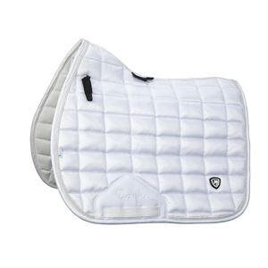 Shires ARMA Eltar Satin GP Saddlecloth (White)