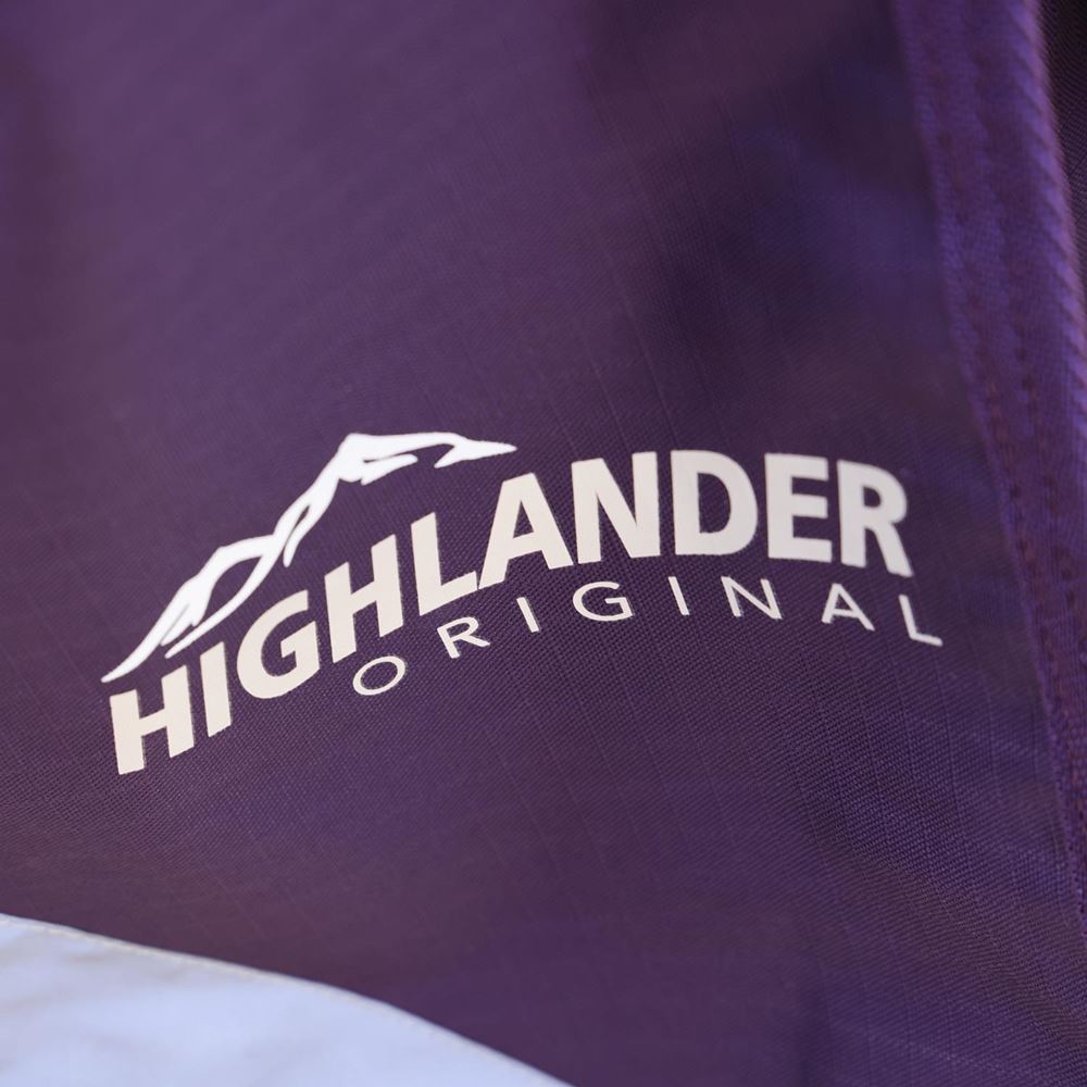 Shires Highlander Original 100 Turnout Rug & Neck Set (Plum)