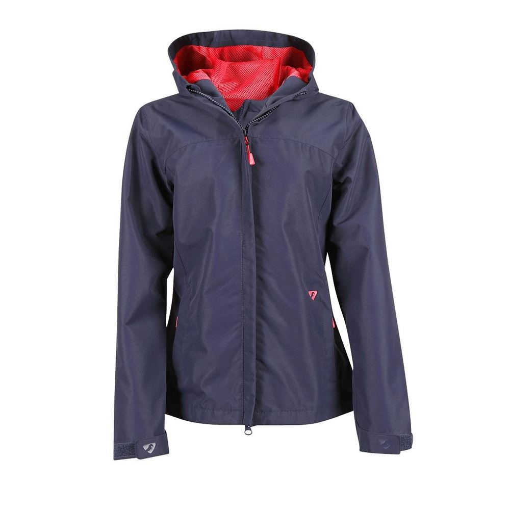 Shires Aubrion Cloudburst Rain Coat - Young Rider (Navy)