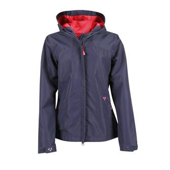 Shires Aubrion Cloudburst Raincoat - Young Rider (Navy)