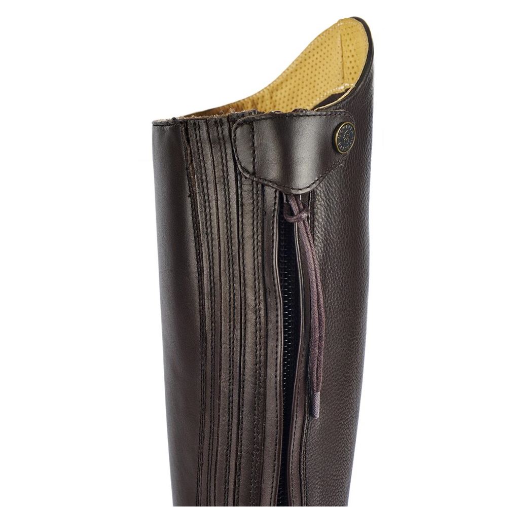 Shires Moretta Gianna Leather Riding Boots - Regular Height (Brown)