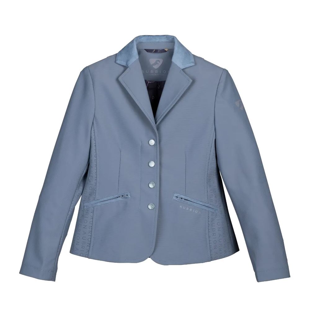 Shires Aubrion Brixton Show Jacket - Young Rider (Storm Grey)