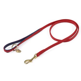 Shires Digby & Fox Padded Leather Dog Lead (110cm x 1.2cm)