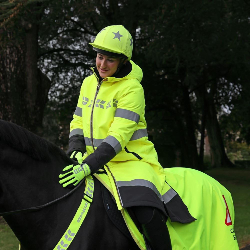 Shires Equi-Flector Adult's All Weather Robe (Yellow)